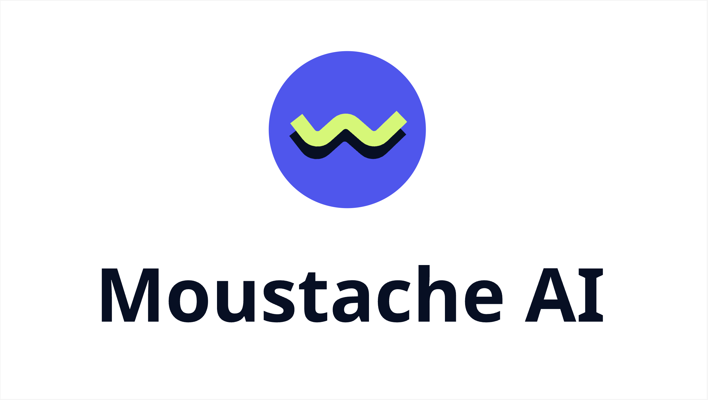 Logo Moustache AI